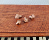 Dollhouse Mushrooms 4 Pieces 1:12 Scale Miniature Food Handmade