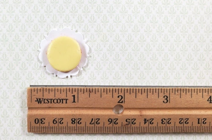 Dollhouse New York Style Cheesecake 1:12 Scale Miniature Food Dessert Bakery - MiniatureCrush