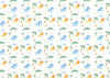 Dollhouse Nursery Safari Wallpaper 3 Sheets Elephants Lions 1:12 Scale Miniature
