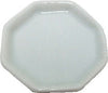 Dollhouse Octagonal Off White Ceramic Platter 1:12 Scale Miniature Dish