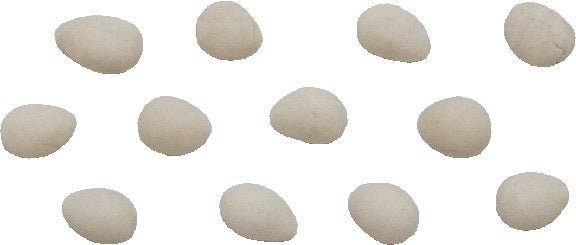Dollhouse One Dozen White Eggs1:12 Scale Miniature - MiniatureCrush