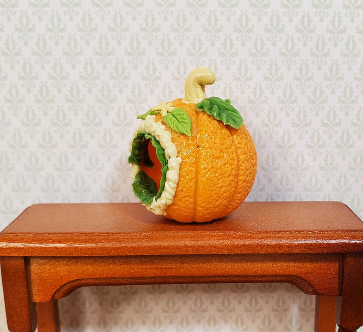 Dollhouse Panorama Pumpkin Witch Scene 1:12 Scale Miniature Halloween - MiniatureCrush