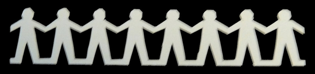 Dollhouse Paper Dolls Boys White 1:12 Scale Miniature - MiniatureCrush