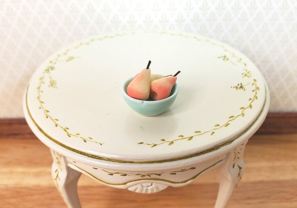 Dollhouse Pear Set of 12 1:12 Scale Miniature Dessert Food Kitchen Grocery - MiniatureCrush