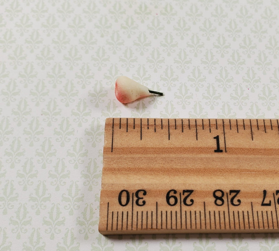 Dollhouse Pear Set of 4 1:12 Scale Miniature Dessert Food Kitchen Grocery - MiniatureCrush