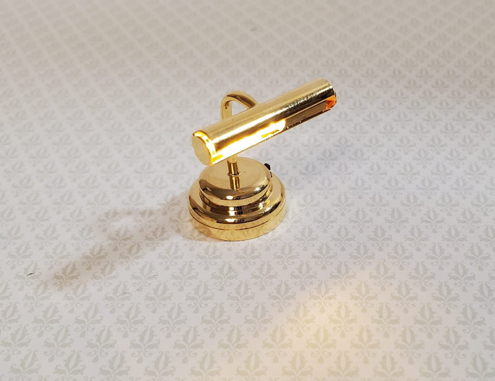 Dollhouse Picture Light or Piano Lamp Battery Operated 1:12 Miniature - Miniature Crush