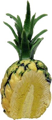 Dollhouse Pineapple Half 1:12 Scale Miniature Food Kitchen Fruit Grocery - MiniatureCrush