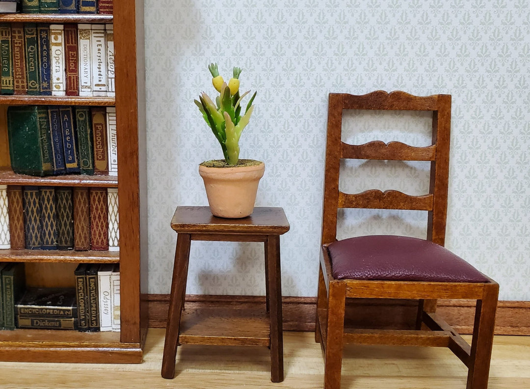 Dollhouse Pineapple Plant in Terra Cotta Pot 1:12 Scale Miniature Flowers - MiniatureCrush