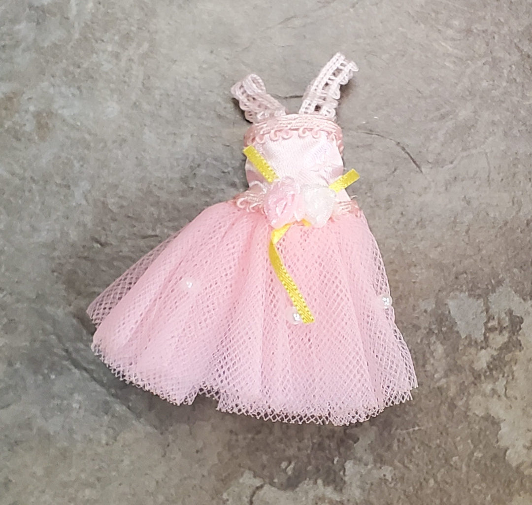 Dollhouse Pink Ballerina Tutu 1:12 Scale Miniature Clothes Decoration Only - Miniature Crush