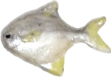 Dollhouse Pomfret Fish 1:12 Scale Miniature Food Kitchen - MiniatureCrush