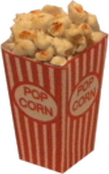 Dollhouse Popcorn in a Paper Box 1:12 Scale Miniature Food Kitchen - MiniatureCrush