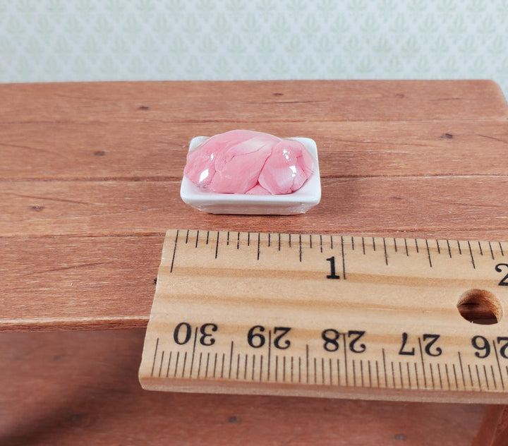 Dollhouse Pork Shoulder Roast Wrapped Meat 1:12 Scale Miniature Food Kitchen - MiniatureCrush