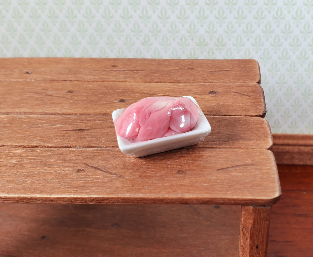 Dollhouse Pork Shoulder Roast Wrapped Meat 1:12 Scale Miniature Food Kitchen - MiniatureCrush