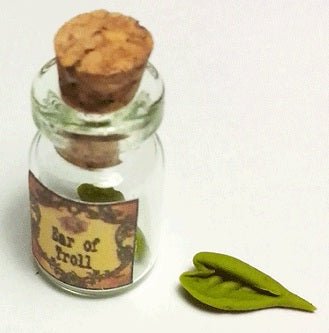 Dollhouse Potion Jar Ear of Trolls 1:12 Scale Dollhouse - MiniatureCrush