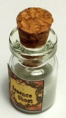 Dollhouse Potion Jar Essence of Ghost 1:12 Scale Dollhouse - MiniatureCrush