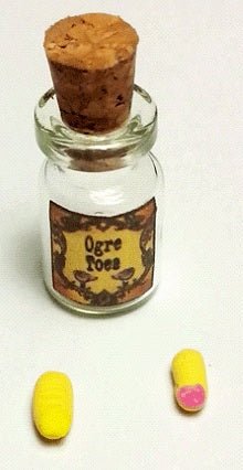 Dollhouse Potion Jar Ogre Toes 1:12 Scale Miniature - MiniatureCrush