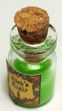 Dollhouse Potion Jar Witch's Elixir 1:12 Scale Dollhouse - MiniatureCrush