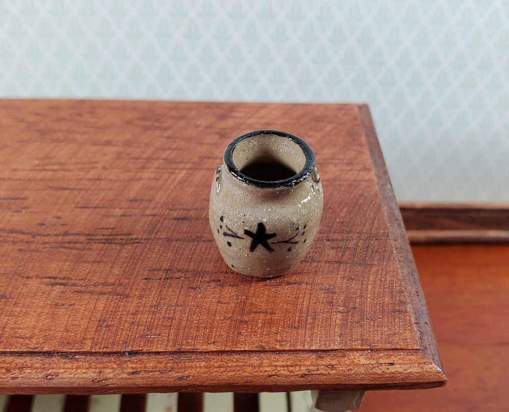 Dollhouse Pottery Crock Urn Handmade 1:12 Scale Miniatures by Sugar Loaf - Miniature Crush