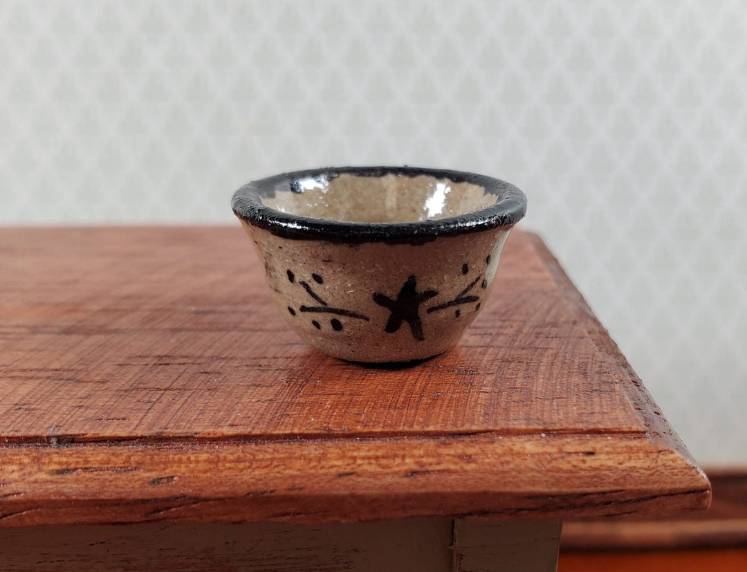 Dollhouse Pottery Mixing Bowl Handmade 1:12 Scale Miniatures by Sugar Loaf - Miniature Crush