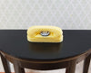 Dollhouse Princess Telephone Dial Phone Modern 1950s Yellow 1:12 Scale Miniature