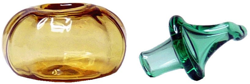 Dollhouse Pumpkin Jar with Vine Lid 1:12 Scale Miniature Decoration Flowers - MiniatureCrush