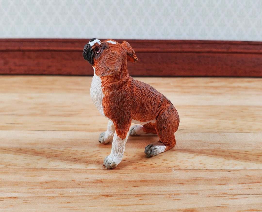 Dollhouse Puppy Dog Box Sitting Pet 1:12 Scale Miniature Animal - Miniature Crush