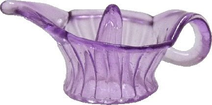 Dollhouse Purple Glass Juice Squeezer 1:12 Scale Miniature Kitchen Food - MiniatureCrush