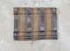 Dollhouse Roman Shade (Stationary) Brown 1:12 Scale Miniature Handmade