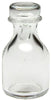 Dollhouse Round Decanter Bottle with Stopper Clear Glass 1:12 Scale Miniature