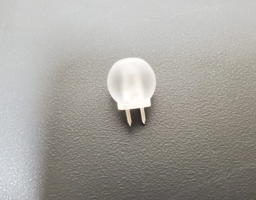 Dollhouse Round Pin-In Ceiling Light Lighting Works with Tape Wire - MiniatureCrush