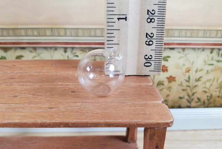 Dollhouse Round Tilted Lab Jar Real Glass Mad Scientist 1:12 Scale Miniature - MiniatureCrush
