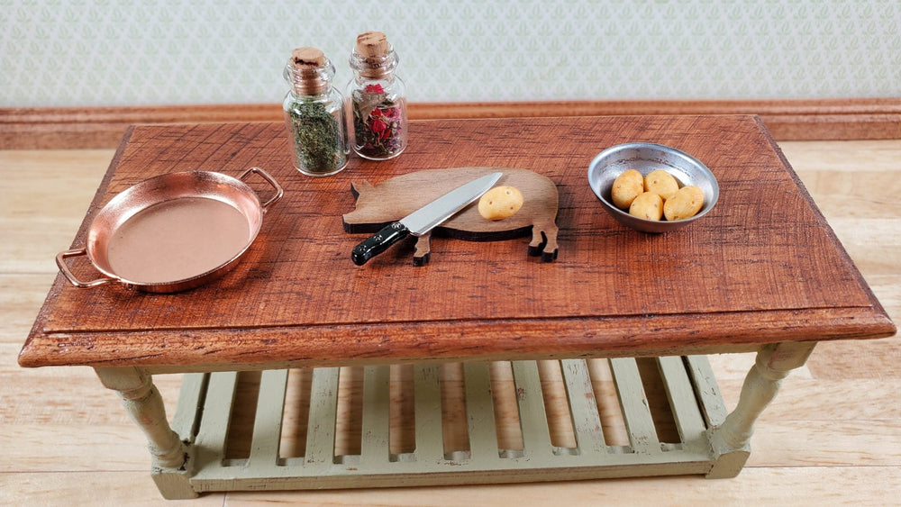 Dollhouse Russet Potatoes Set of 5 1:12 Scale Miniatures Kitchen Food - MiniatureCrush