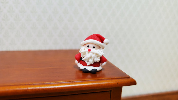 Dollhouse Santa Claus 1:12 Scale Miniature Accessories Toys Decoration Christmas - MiniatureCrush