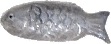 Dollhouse Sea Bream Fish 1:12 Scale Miniature Food Kitchen - MiniatureCrush