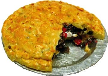 Dollhouse Shepherds Pie on a Silver Pie Pan 1:12 Scale Miniature Food Kitchen - MiniatureCrush