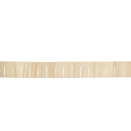 Dollhouse Shingles Wood Strips 12 pieces 12" long 1:12 Scale Miniature Roof - MiniatureCrush