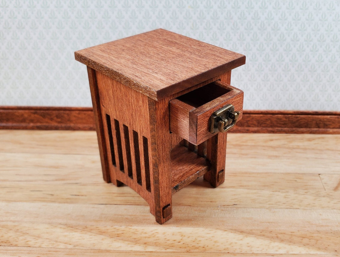 Dollhouse Side Table KIT Mission Prairie Style 1:12 Scale Miniature Furniture - Miniature Crush