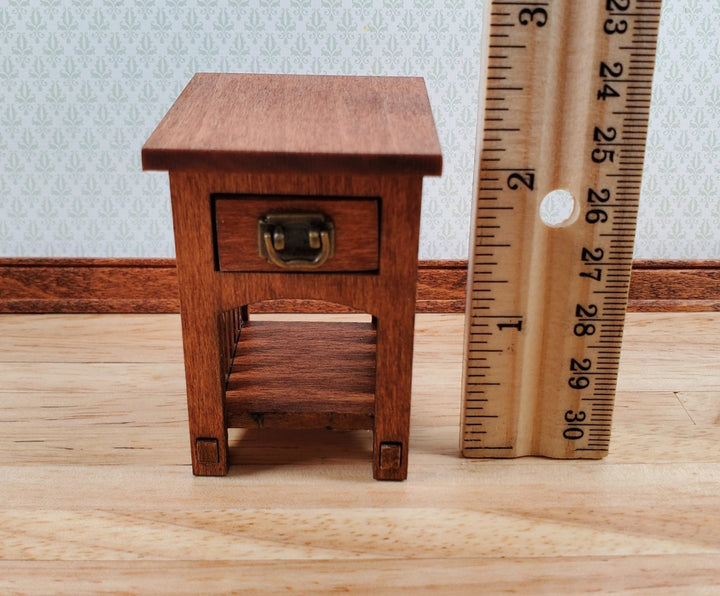 Dollhouse Side Table KIT Mission Prairie Style 1:12 Scale Miniature Furniture - Miniature Crush