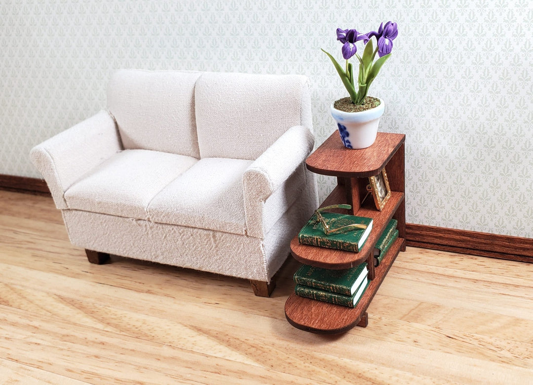 Dollhouse Side Table KIT Retro Mid Century Modern 1:12 Scale Miniature Furniture - Miniature Crush