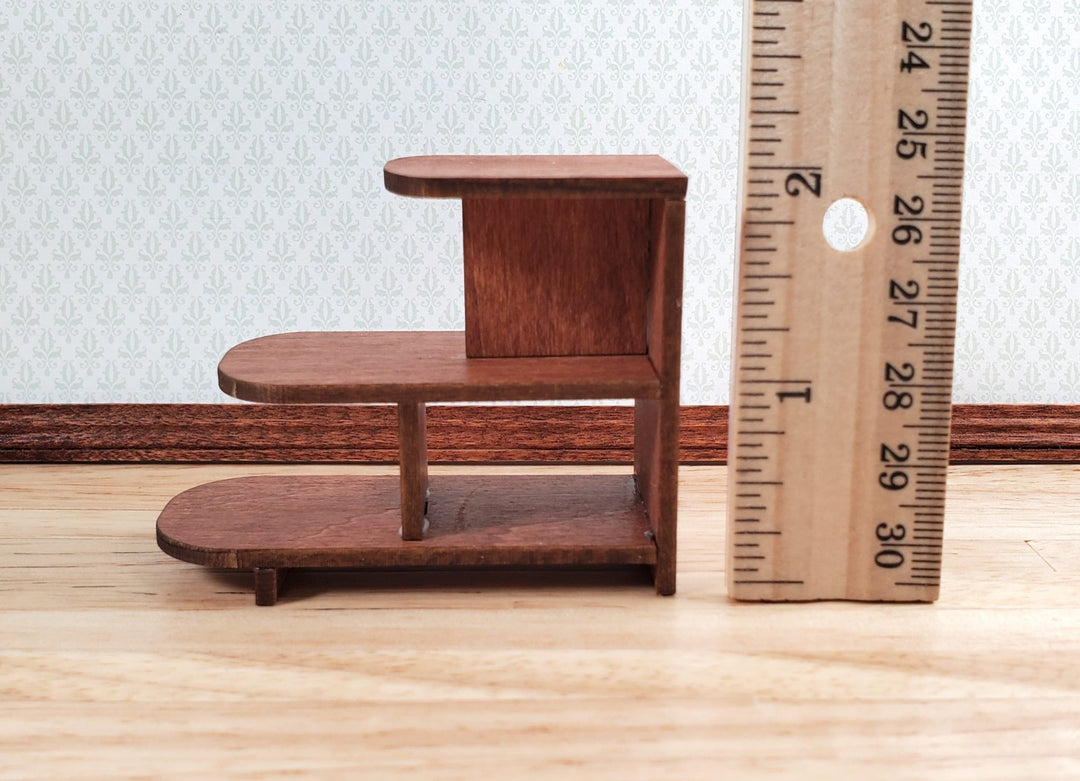 Dollhouse Side Table KIT Retro Mid Century Modern 1:12 Scale Miniature Furniture - Miniature Crush