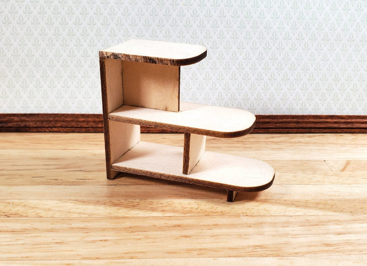 Dollhouse Side Table KIT Retro Mid Century Modern 1:12 Scale Miniature Furniture - Miniature Crush