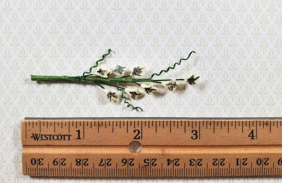 Dollhouse Single English Ivy Small Stem with Foliage 1:12 Scale Miniature - MiniatureCrush