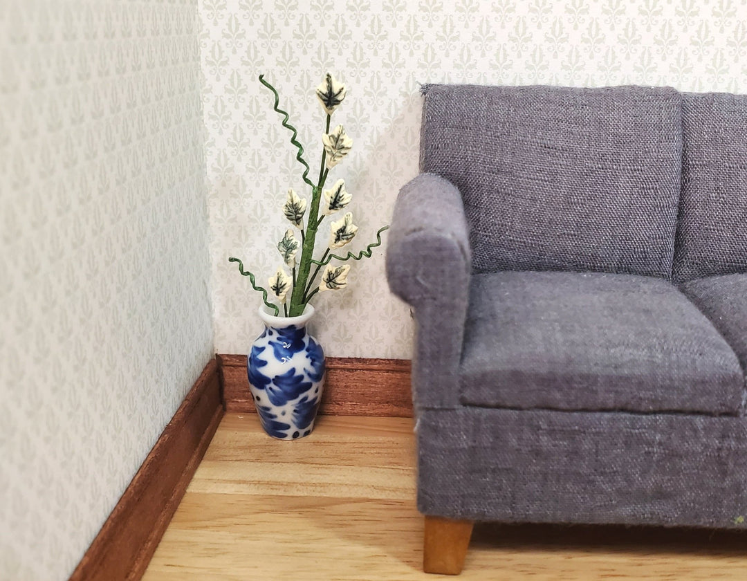 Dollhouse Single English Ivy Small Stem with Foliage 1:12 Scale Miniature - MiniatureCrush