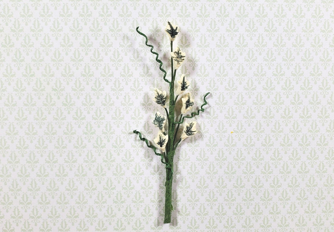 Dollhouse Single English Ivy Small Stem with Foliage 1:12 Scale Miniature - MiniatureCrush
