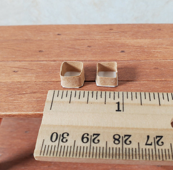 Dollhouse Small Berry Baskets Set of 2 1:12 Scale Miniature - MiniatureCrush