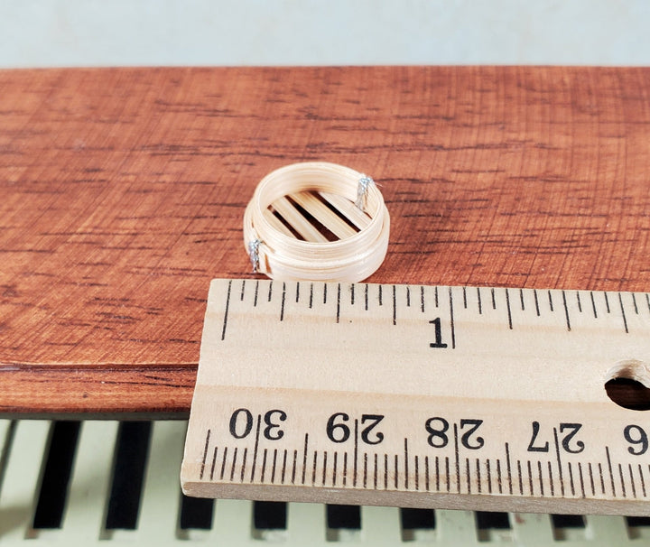 Dollhouse Small Dim Sum Steamer Basket 1:12 Scale Miniature - MiniatureCrush