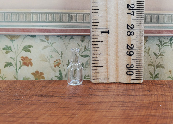 Dollhouse Small Glass Bottle 1:12 Scale Miniature Decoration Drinks - MiniatureCrush