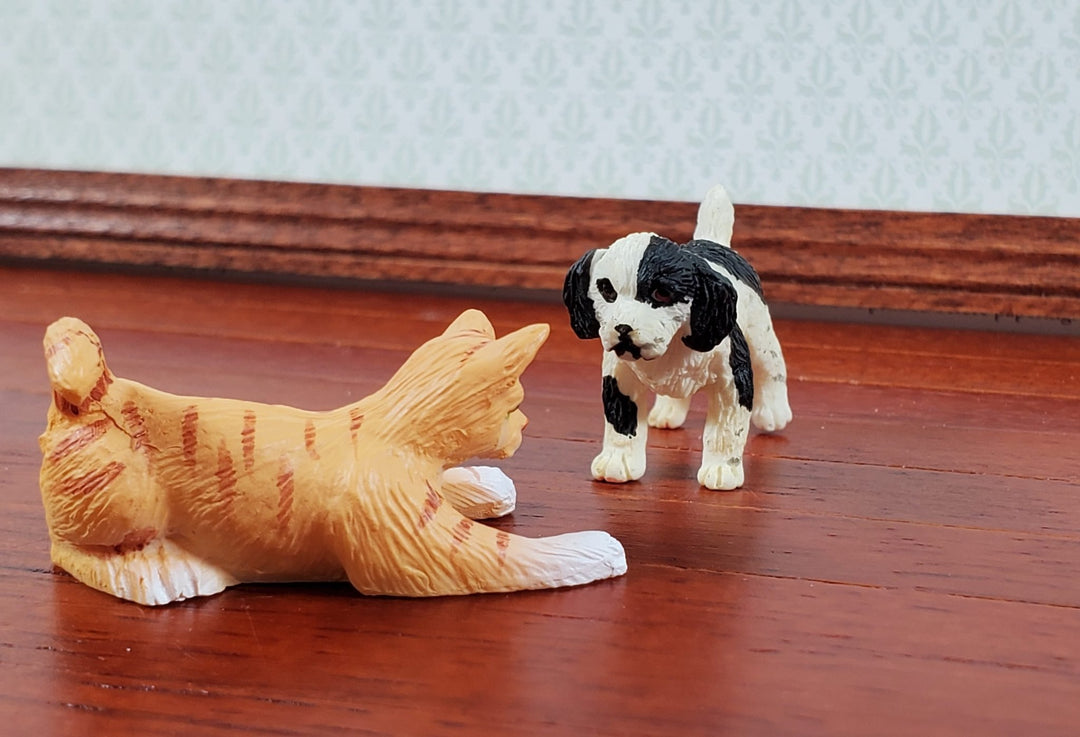 Dollhouse Springer Spaniel Puppy Dog Pet 1:12 Scale Miniature Small Animal - Miniature Crush