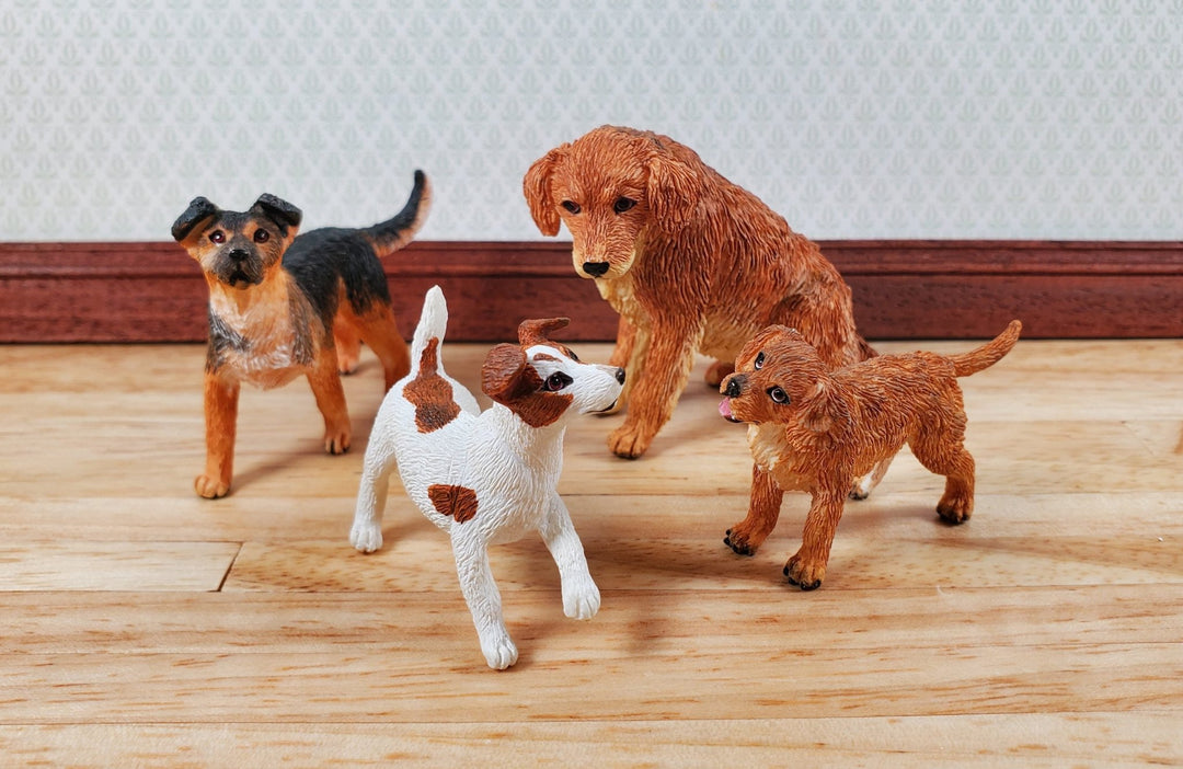 Dollhouse Springer Spaniel Puppy Dog Pet 1:12 Scale Miniature Small Animal - Miniature Crush