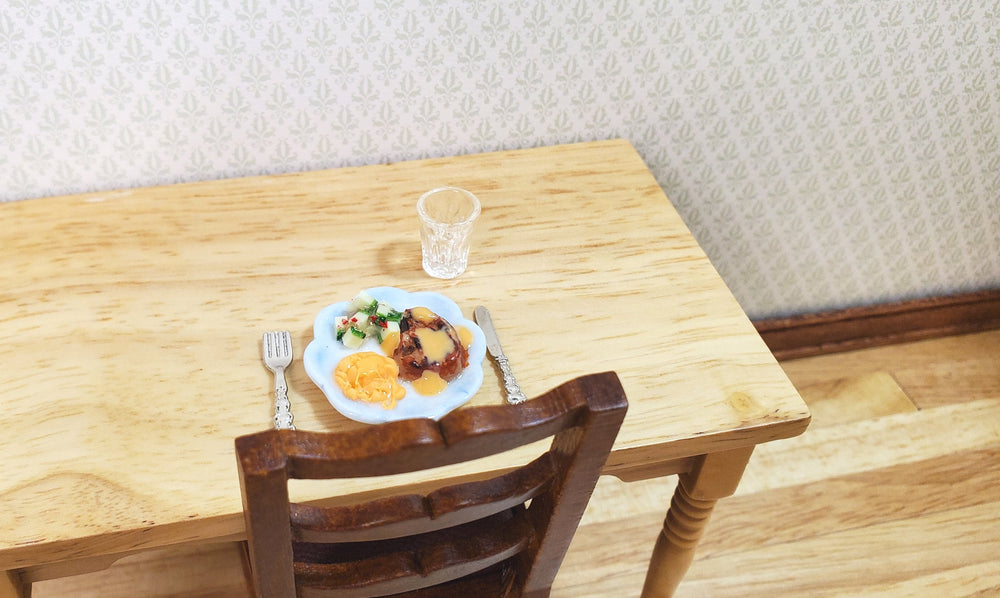 Dollhouse Steak with Mashed Sweet Potatoes & Veggies 1:12 Scale Miniature Food - MiniatureCrush